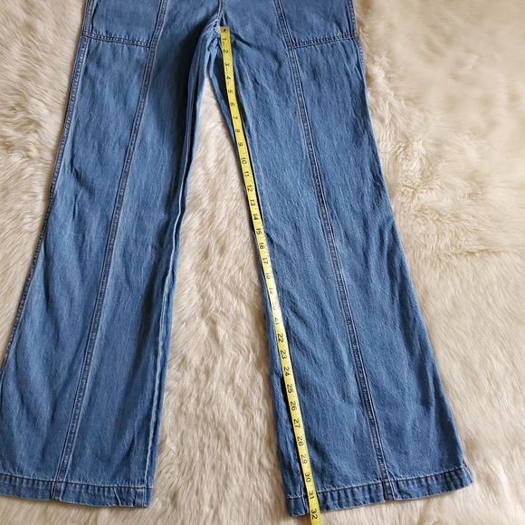 Madewell Relaxed Loose Flare Jeans Size 26 - Picture 12 of 13